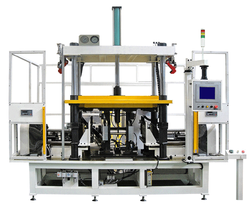 Automotive End Cap Fitting & Shrinking Machine