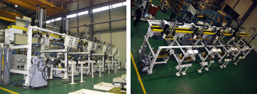 Gantry Type Welding Line  |  For Trucks Buses & Cars | Parts | Machine