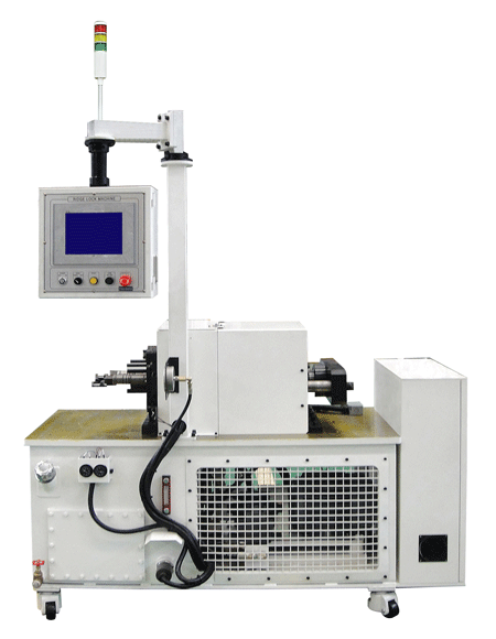 Muffler Ridge Lock Machine